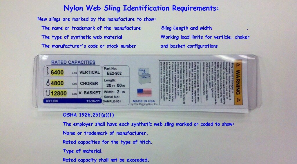 8 2 Ply Nylon Triangle X Triangle Steel Synthetic Web Slings DSTT2908N18Y DURABULL