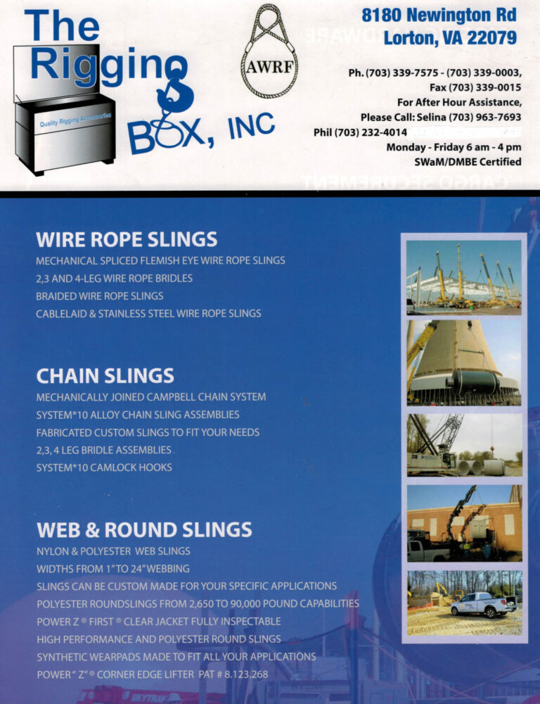 Services - The Rigging Box